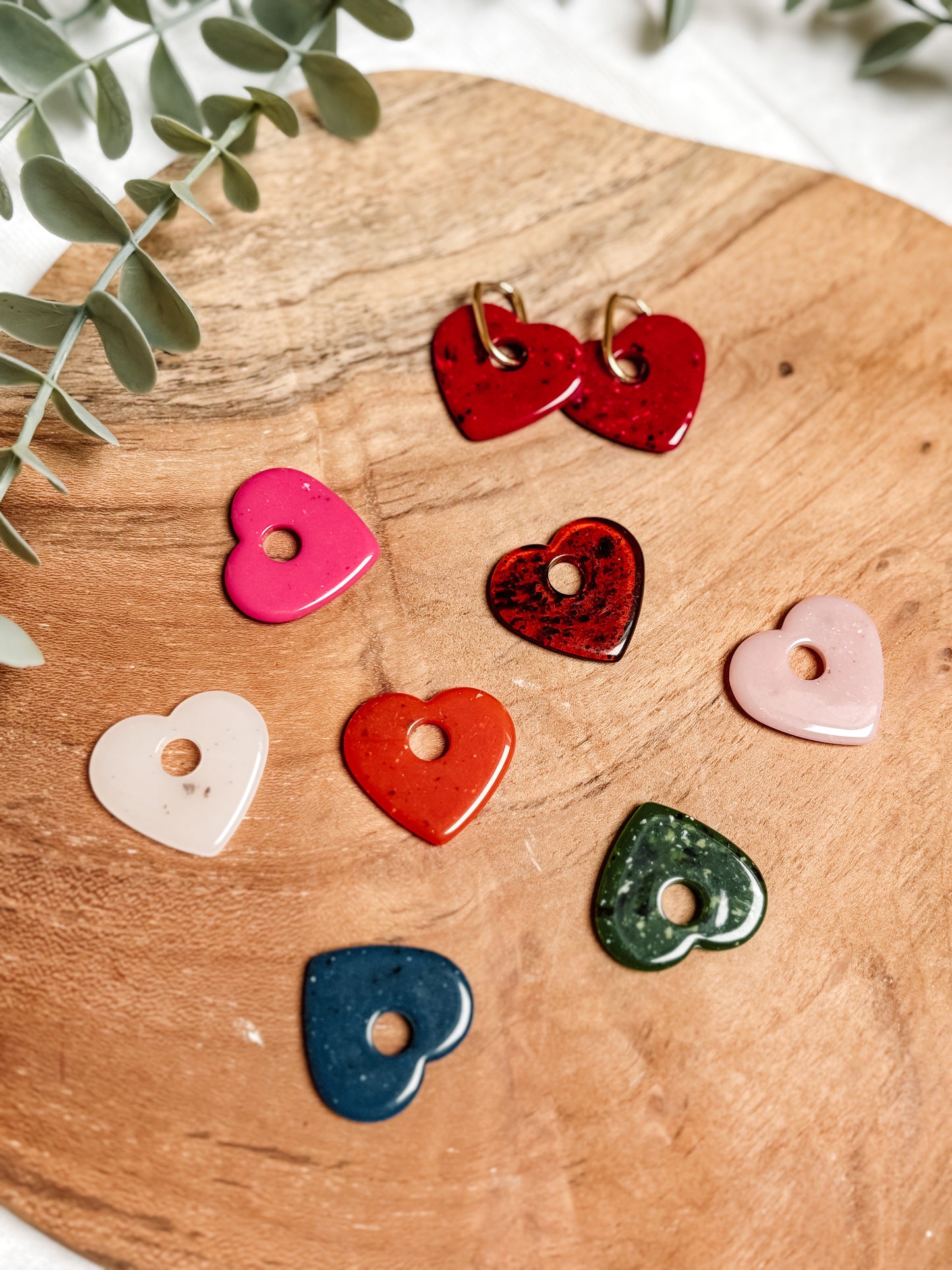 Boucles d'oreilles créole coeur - ROMANE