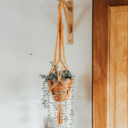Suspension tressée en macramé - PISE